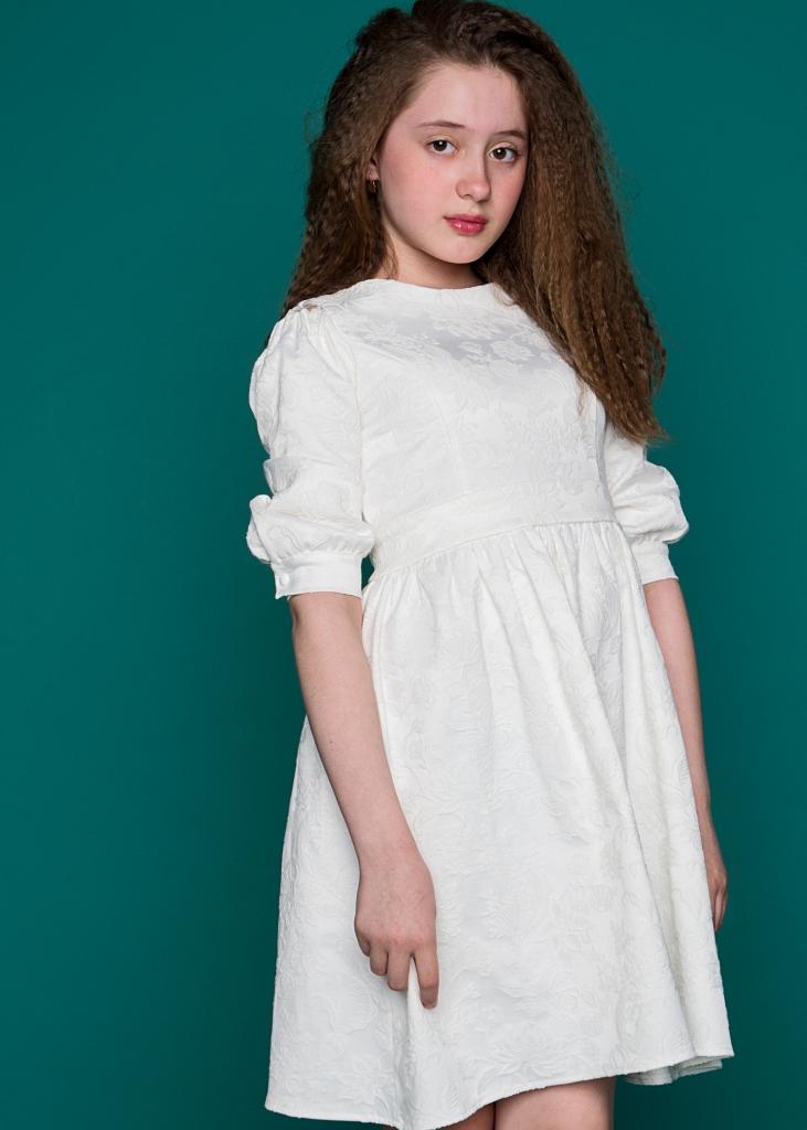 Диана Стрелина - аккредитованная модель для участия в подиумных показах на Междунродной Детской Неделе моды